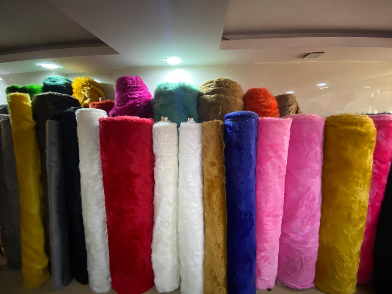 Om Fur Fabrics swatch samples